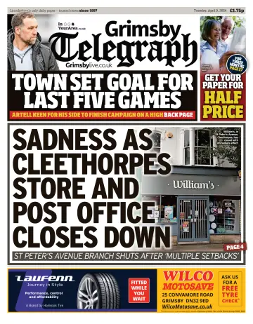 Grimsby Telegraph - 09 апр. 2024