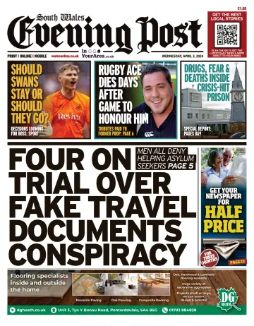 South Wales Evening Post - 03 4월 2024