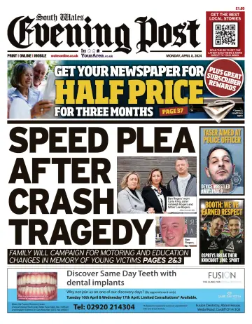 South Wales Evening Post - 08 avr. 2024
