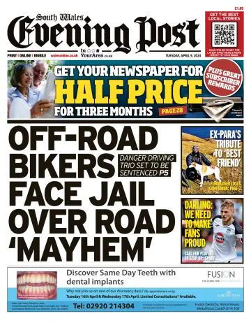 South Wales Evening Post - 09 4월 2024