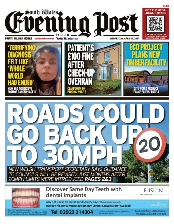South Wales Evening Post - 24 4월 2024