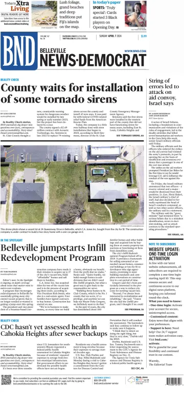 Belleville News-Democrat (Sunday) - 7 Apr 2024