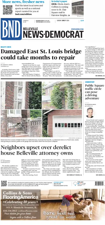 Belleville News-Democrat (Sunday) - 09 Haz 2024