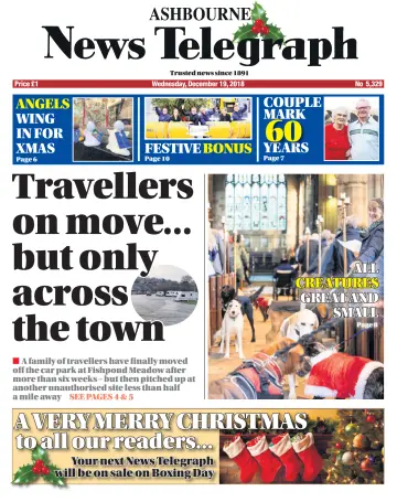 Ashbourne News Telegraph - 19 Dec 2018