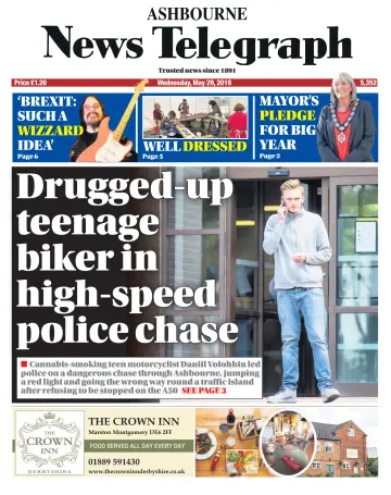 Ashbourne News Telegraph - 29 May 2019
