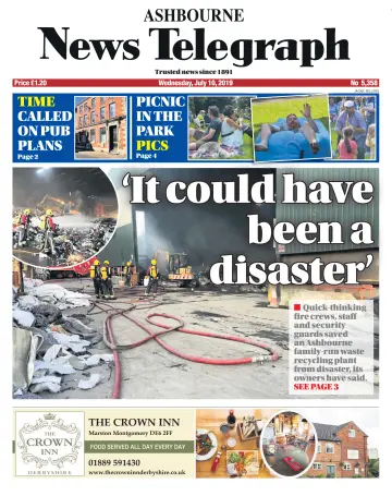 Ashbourne News Telegraph - 10 Jul 2019