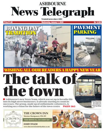 Ashbourne News Telegraph - 1 Jan 2020