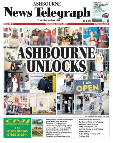Ashbourne News Telegraph - 17 Jun 2020