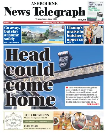 Ashbourne News Telegraph - 29 Jul 2020