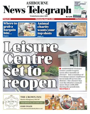 Ashbourne News Telegraph - 12 Aug 2020