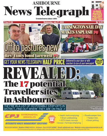 Ashbourne News Telegraph - 27 Jul 2022