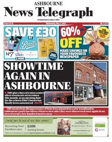 Ashbourne News Telegraph - 3 May 2023