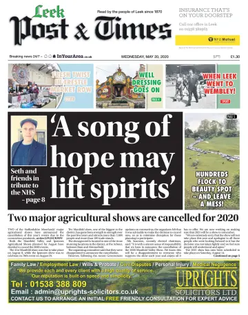 Leek Post & Times - 20 May 2020