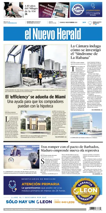 El Nuevo Herald (Sunday) - 18 Feb 2024