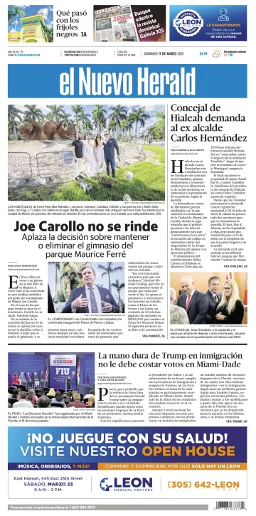 El Nuevo Herald (Sunday) - 17 Mar 2024
