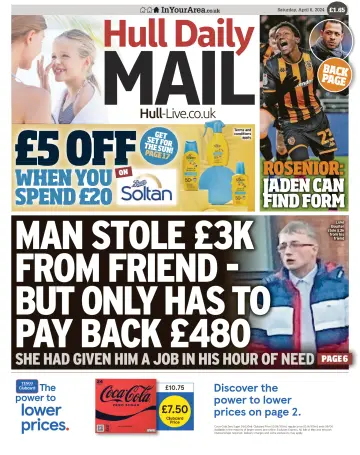 Hull Daily Mail - 06 4월 2024