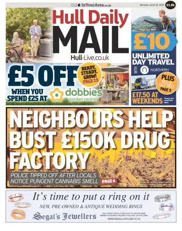 Hull Daily Mail - 22 abr. 2024
