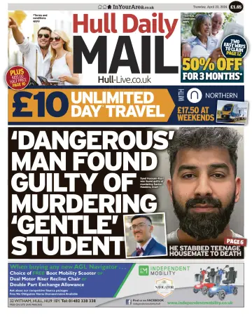 Hull Daily Mail - 23 апр. 2024