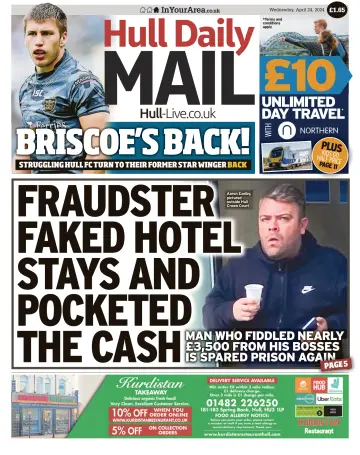 Hull Daily Mail - 24 abr. 2024