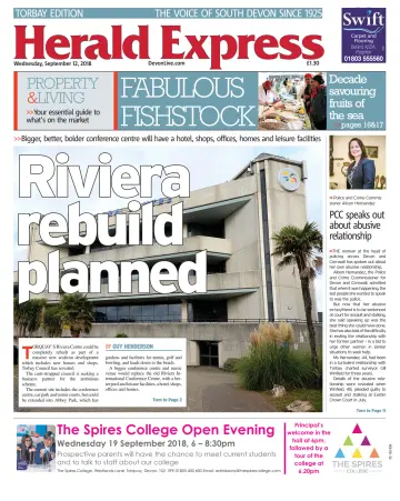 Herald Express (Torbay, Brixham & South Hams Edition) - 12 Sep 2018