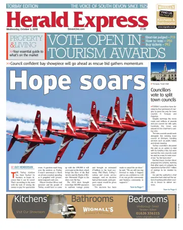 Herald Express (Torbay, Brixham & South Hams Edition) - 3 Oct 2018