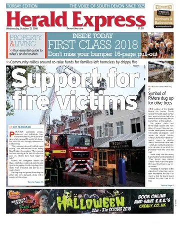 Herald Express (Torbay, Brixham & South Hams Edition) - 17 Oct 2018