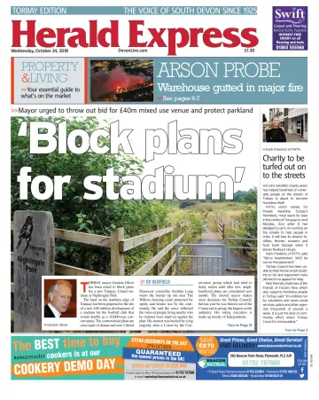 Herald Express (Torbay, Brixham & South Hams Edition) - 24 Oct 2018