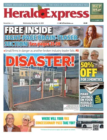 Herald Express (Torbay, Brixham & South Hams Edition) - 8 Nov 2023