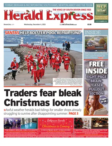 Herald Express (Torbay, Brixham & South Hams Edition) - 6 Rhag 2023