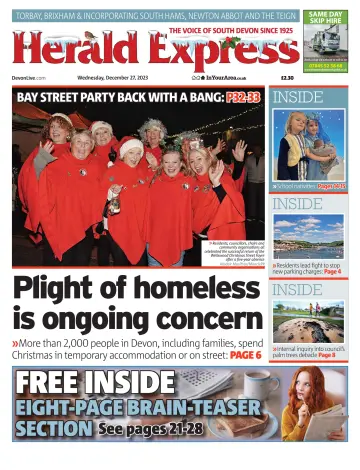 Herald Express (Torbay, Brixham & South Hams Edition) - 27 12月 2023
