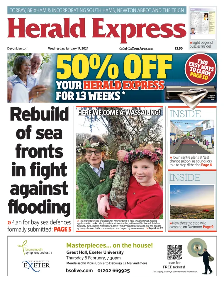 Herald Express (Torbay, Brixham & South Hams Edition)													