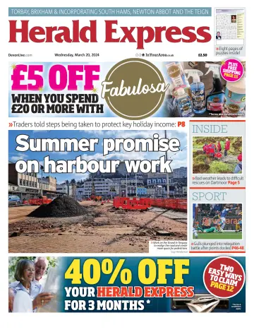 Herald Express (Torbay, Brixham & South Hams Edition) - 20 3月 2024