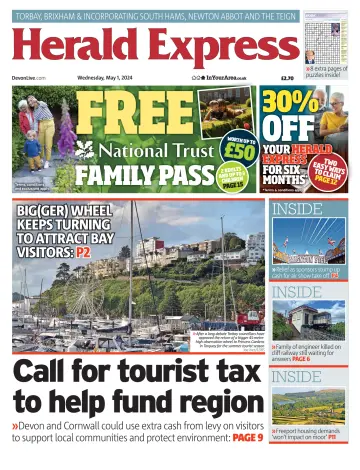 Herald Express (Torbay, Brixham & South Hams Edition) - 1 May 2024