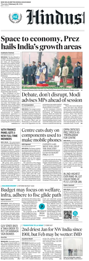 Hindustan Times (Noida) - 1 Feb 2024