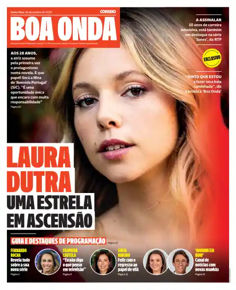 Última edição do Boa Onda (Correio da Manhã), de sexta-feira, 2 de outubro de 2026