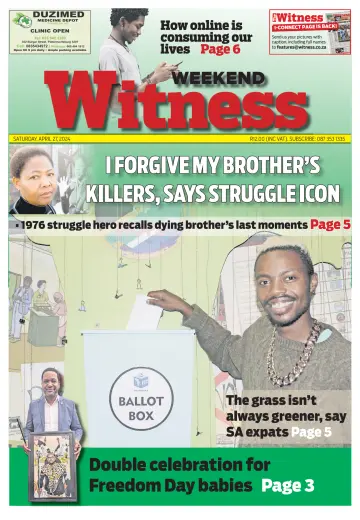 The Weekend Witness - 27 abr. 2024