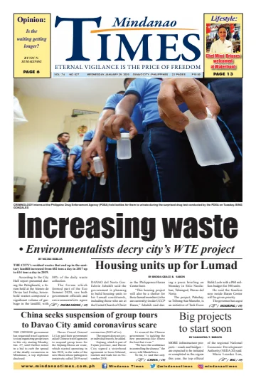 Mindanao Times - 29 Jan 2020