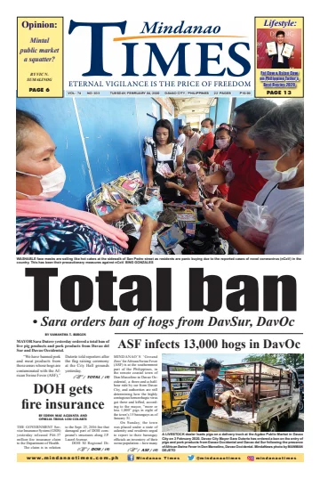 Mindanao Times - 4 Feb 2020