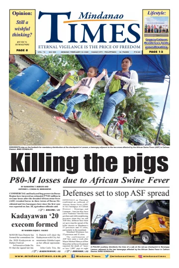 Mindanao Times - 10 Feb 2020