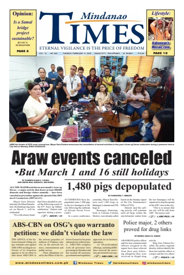 Mindanao Times - 11 Feb 2020