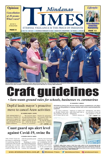Mindanao Times - 13 Feb 2020