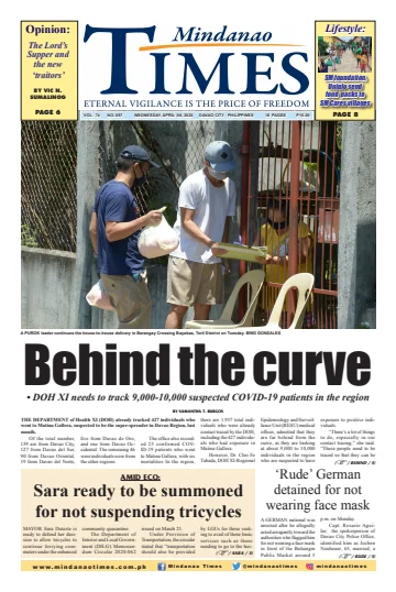 Mindanao Times - 8 Apr 2020