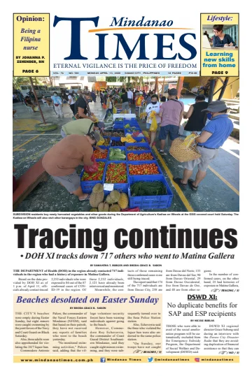 Mindanao Times - 13 Apr 2020