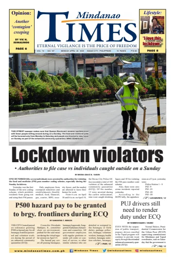 Mindanao Times - 20 Apr 2020
