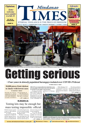 Mindanao Times - 23 Apr 2020