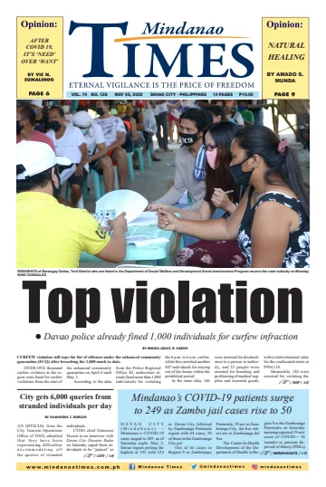 Mindanao Times - 5 May 2020