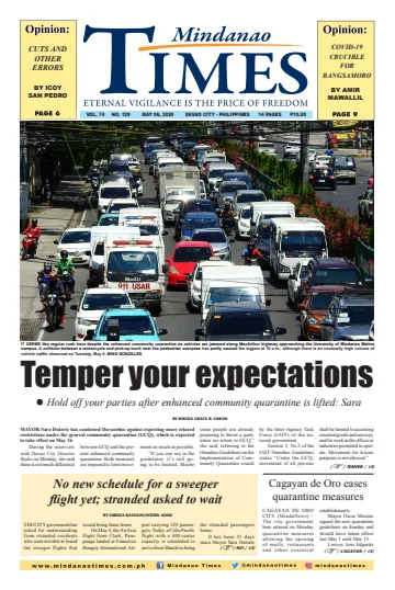 Mindanao Times - 6 May 2020
