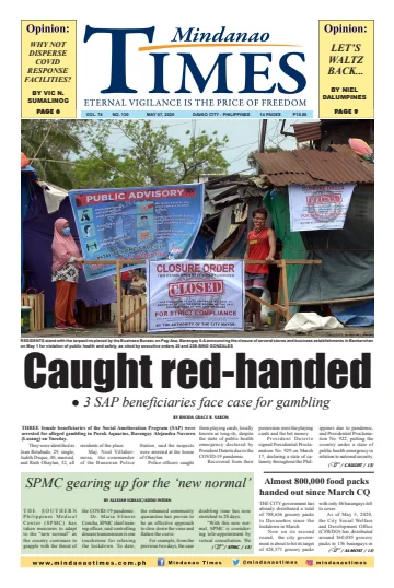 Mindanao Times - 7 May 2020