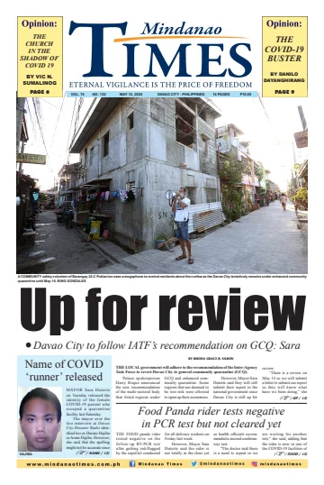 Mindanao Times - 13 May 2020