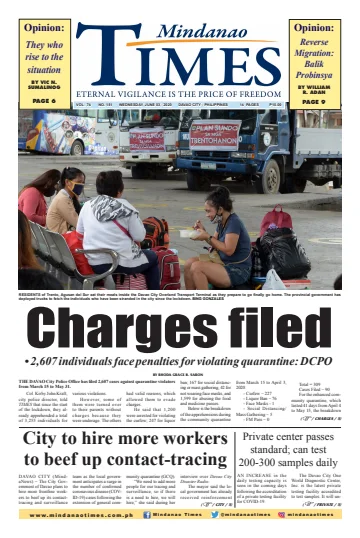 Mindanao Times - 3 Jun 2020